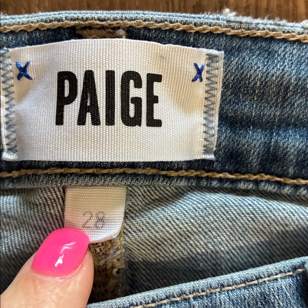 PAIGE Verdugo Ankle Jeans Quiet Luxury W28 - Picture 3 of 7